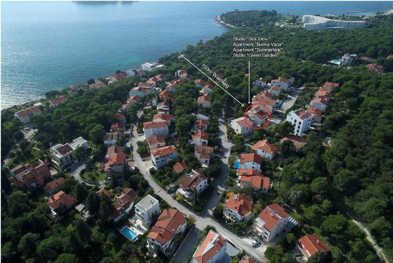 Studio Sea View Borik Rovinj Buitenkant foto